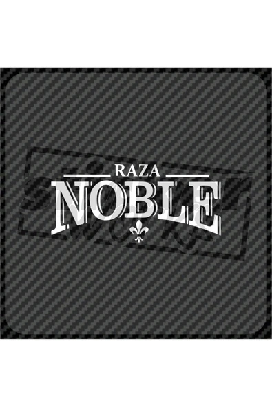 Raza Noble Sticker BEYAZ ürün görseli 1