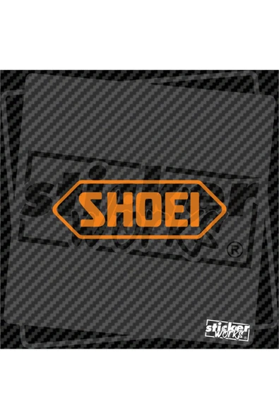 Shoei Sticker TURUNCU ürün görseli 1