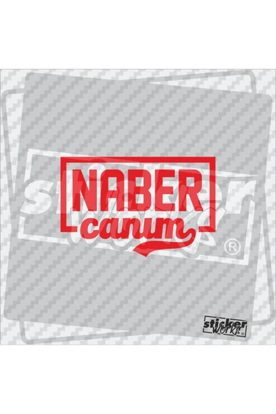 Naber Canım Sticker ürün görseli 1