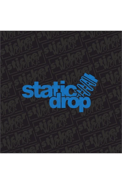 Static Drop Sticker ürün görseli 1