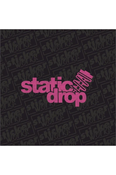 Static Drop Sticker ürün görseli 1