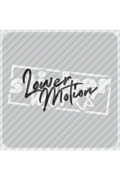 Lower Motion Sticker ürün görseli 1