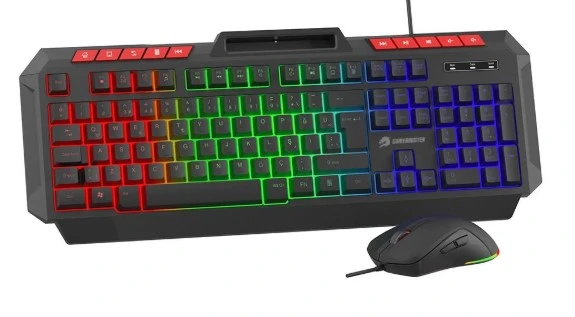GameBooster KM-11B Knight Siyah Klavye Mouse Set - 2