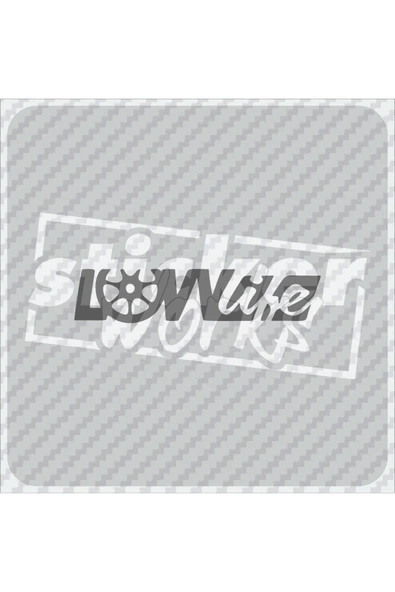Low Life Sticker