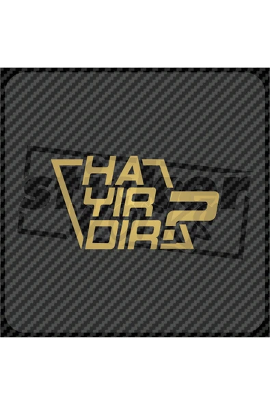 Hayırdır Sticker
