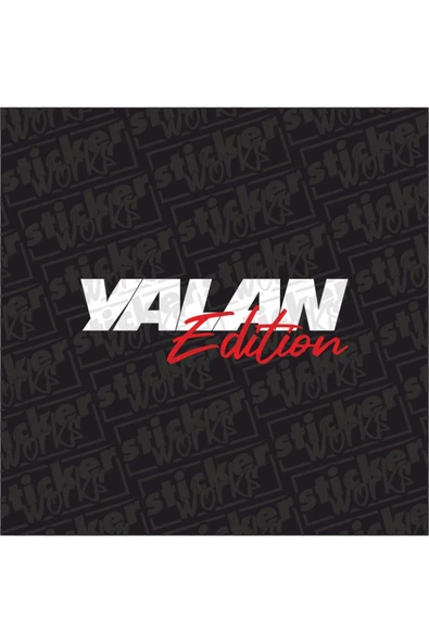 Yalan Edition Sticker