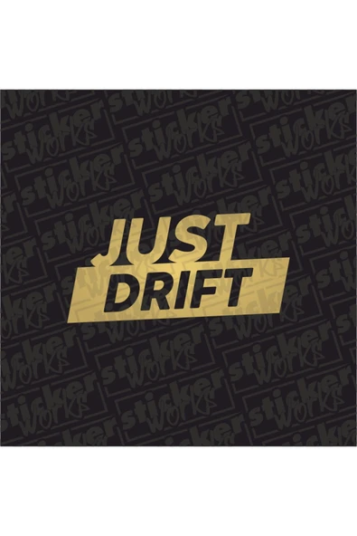 Just Drift Sticker
