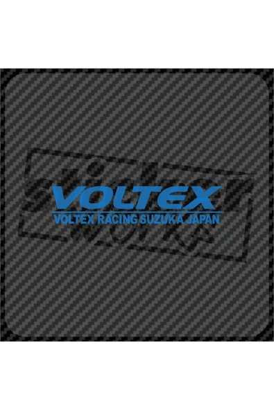 Voltex Racing Suzuka Japan Sticker - Mavi