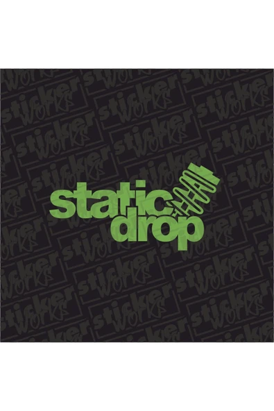 Static Drop Sticker ürün görseli 1
