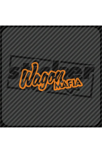 Wagon Mafia Sticker ürün görseli 1