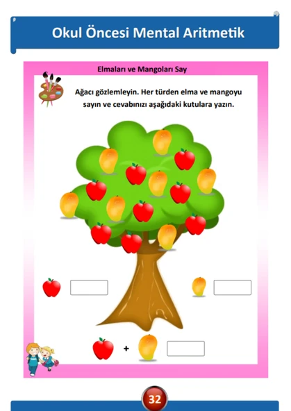 Okul Öncesi Mental Aritmetik YAZ-SİL Kitabı - Resim 4