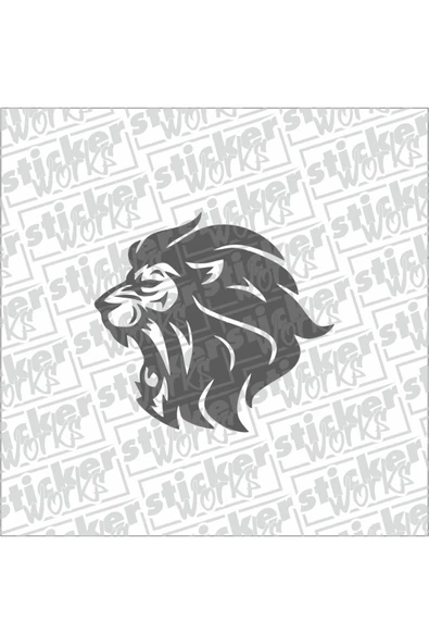 Aslan Sticker ürün görseli 1