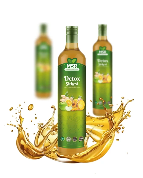 Msr Bitkisel Detox Sirke Doğal Fermantasyon