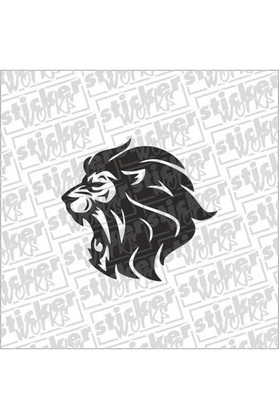 Aslan Sticker ürün görseli 1