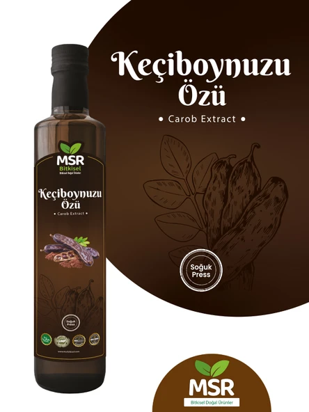 MSR BİTKİSEL DOGAL ÜRÜNLER Keçiboynuzu Özü 700gr - 3