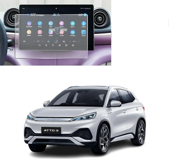 BYD Atto 3 Navigasyon MAT Nano Ekran Koruyucu 2023-2024