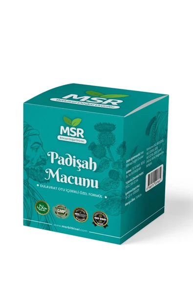MSR BİTKİSEL DOGAL ÜRÜNLER PADİŞAH ATOM KUVVET, MACUNU 240g - 2