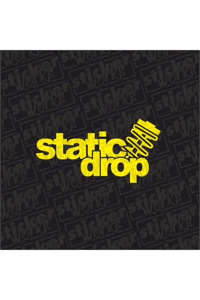 Static Drop Sticker ürün görseli 1