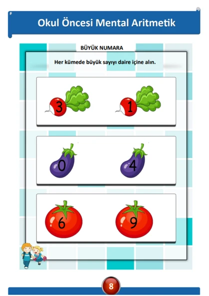 Okul Öncesi Mental Aritmetik YAZ-SİL Kitabı - Resim 3