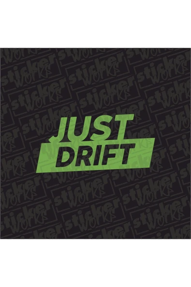 Just Drift Sticker