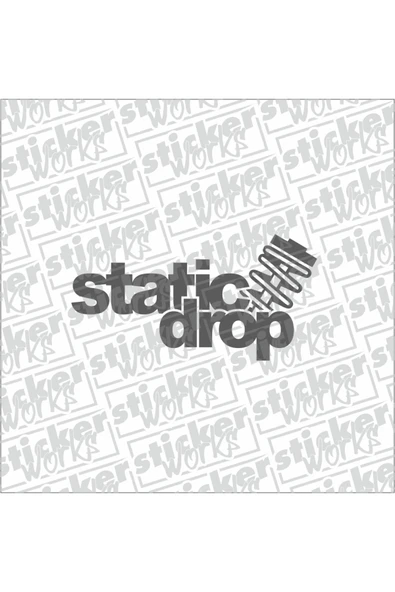 Static Drop Sticker ürün görseli 1