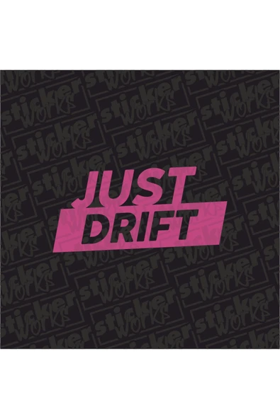 Just Drift Sticker ürün görseli 1