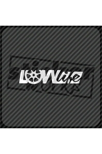 Low Life Sticker BEYAZ ürün görseli 1