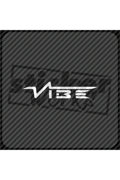 Vibe Sticker BEYAZ ürün görseli 1