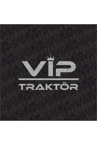 Vip Traktör Sticker