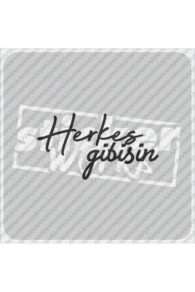 Herkes Gibisin Sticker