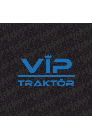 Vip Traktör Sticker