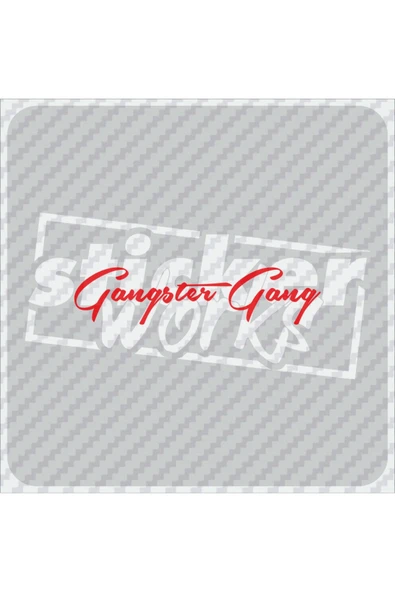 Gangster Gang Sticker