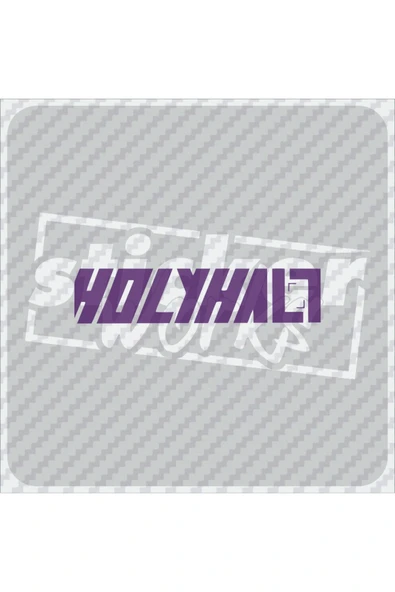 Holyhalt Sticker ürün görseli 1