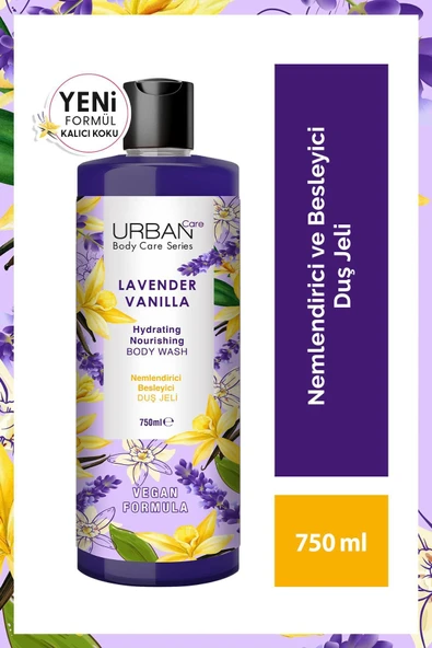 Urban Care Body Series Lavender Vanilla Duş Jeli 750 ml