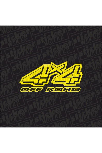 4x4 Offroad Sticker