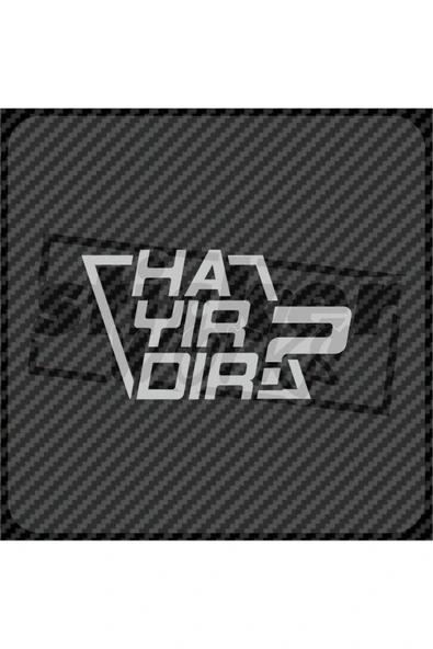 Hayırdır Sticker