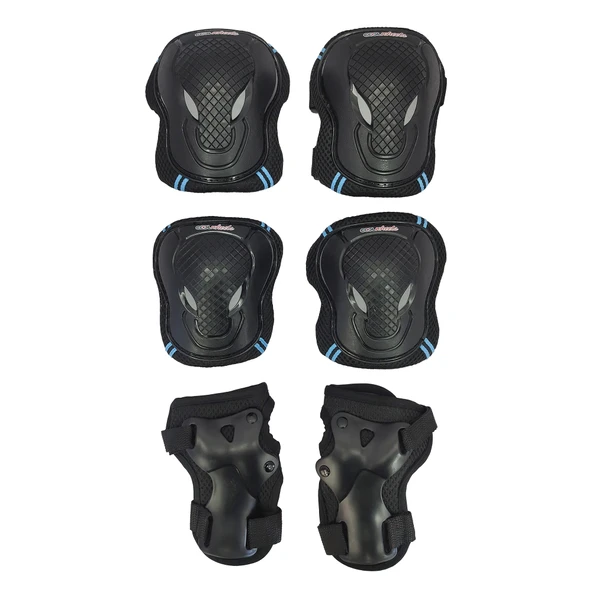 Cool Wheels Çocuk Scooter & Paten Koruma Seti – Kaliteli Dizlik ve Dirseklik Seti (M) Mavi FR37715 - 2