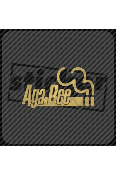 Aga Bee Sticker