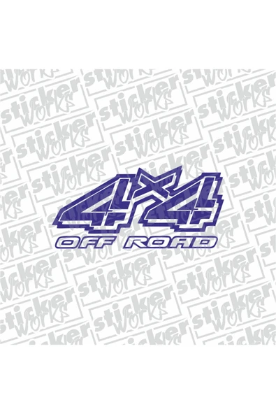 4x4 Offroad Sticker