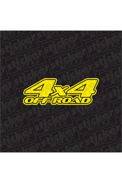 4x4 Offroad Sticker