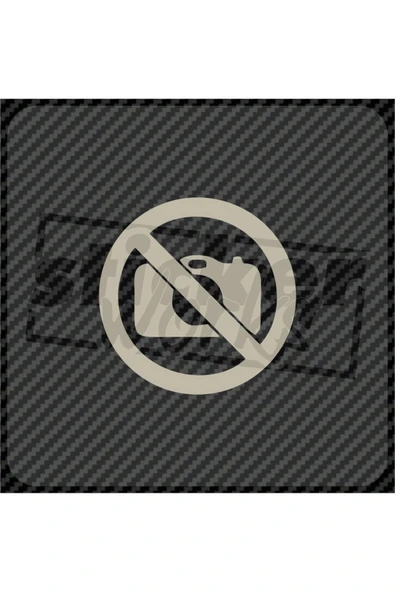 Fotoğraf Çekmek Yasaktır Sticker ürün görseli 1