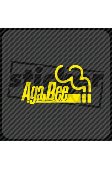 Aga Bee Sticker