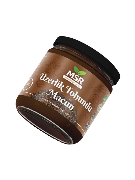 MSR BİTKİSEL DOGAL ÜRÜNLER Üzerlik Tohumlu Hemoroid, Macunu 370g - 4