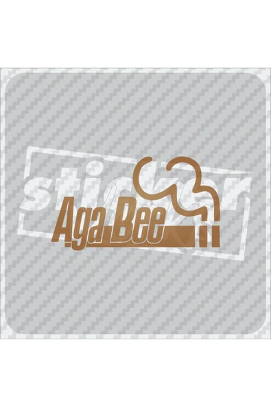 Aga Bee Sticker