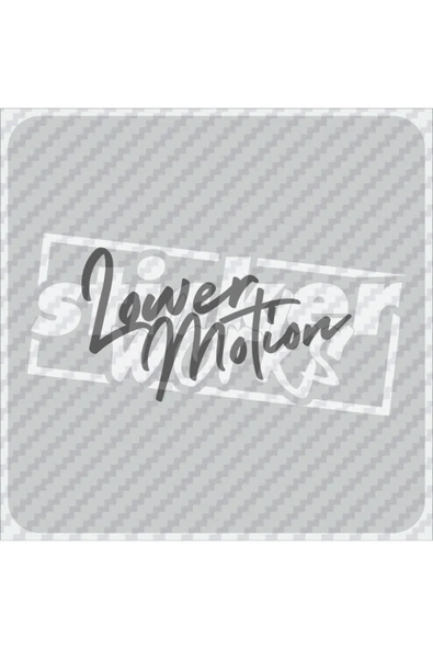 Lower Motion Sticker