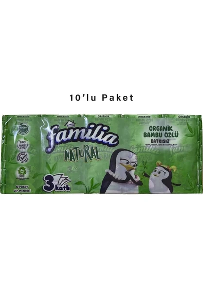 Familia 10'lu Paket Cep Mendili