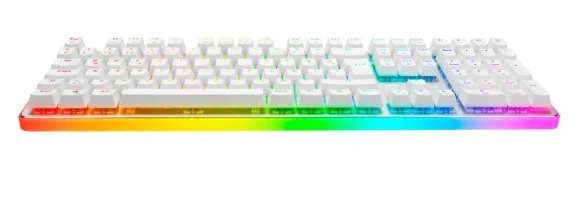GameBooster G918 Fire Storm RGB Red Switch Mekanik Beyaz Oyun Klavyesi - 3