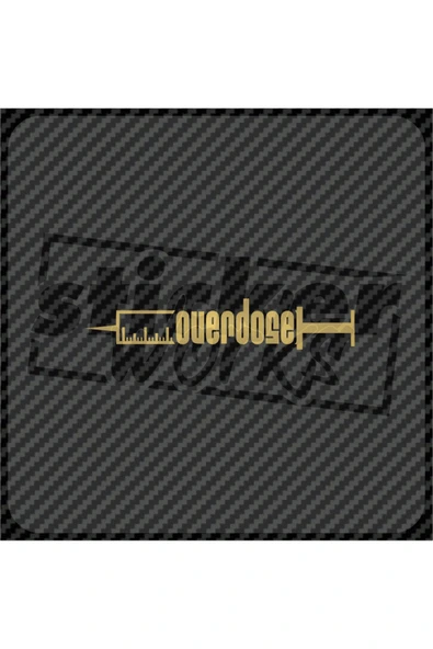 Overdose Sticker