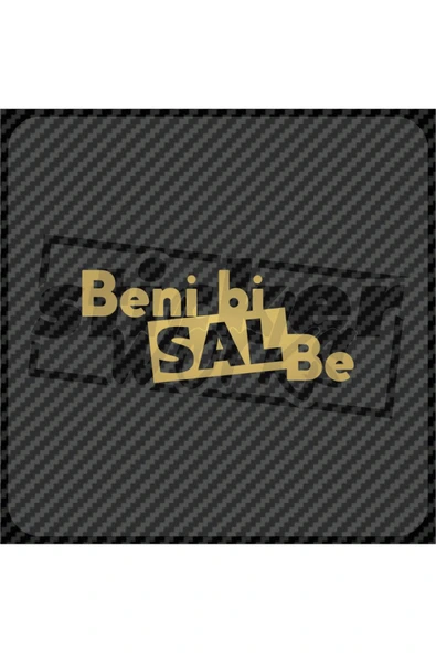 Beni Bi Sal Be Sticker