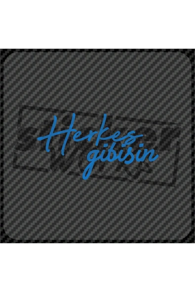 Herkes Gibisin Sticker